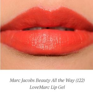 🛑CLEARANCE 2 Pack Sexy MARC JACOBS - Lipstick -  Lovemarc Lipgel Orange - Red